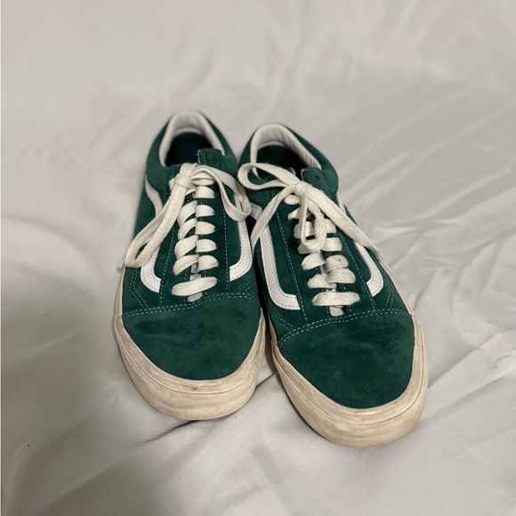Vans old skool‘jungle green’ size 8M - Picture 2 of 5